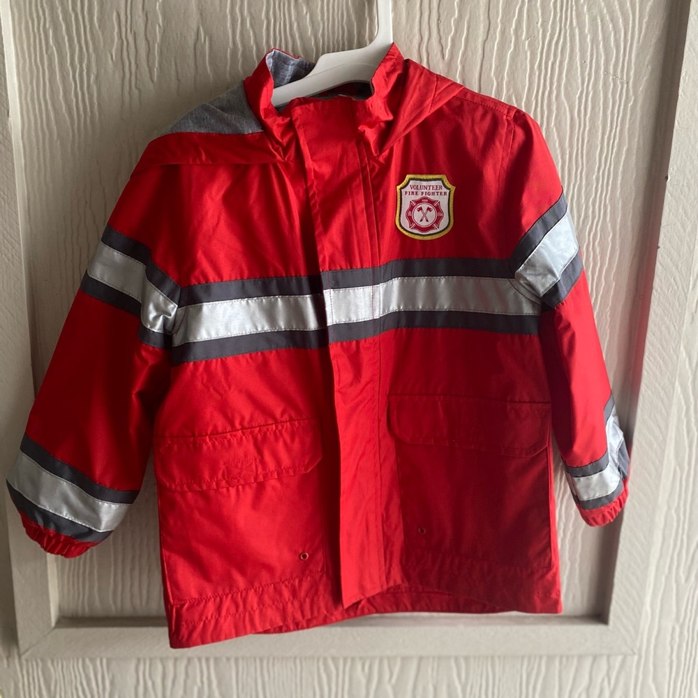 Red and Silver Kids Jacket